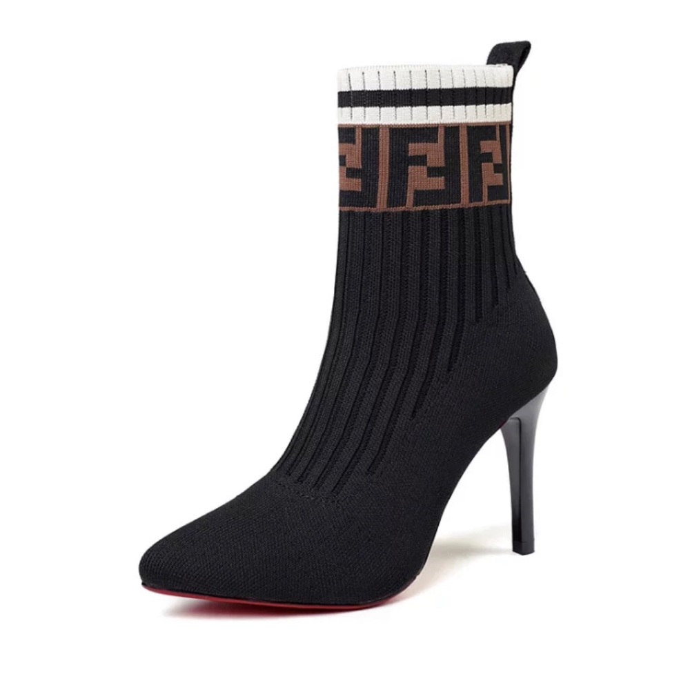 FEN  heel boots, Size 6